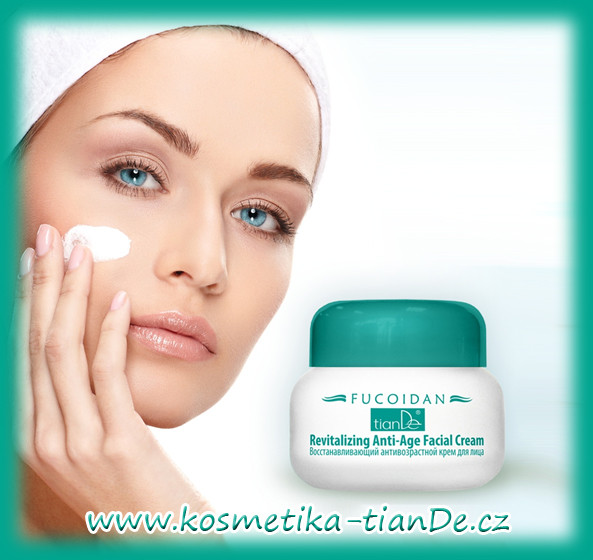 Revitalizační anti-aging krém na obličej Fucoidan TianDe