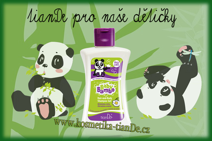 Šampon - gel na tělo a vlasy Baby Bamboo TianDe