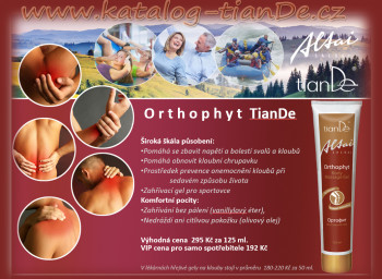 Masážní gel Orthophyt TianDe